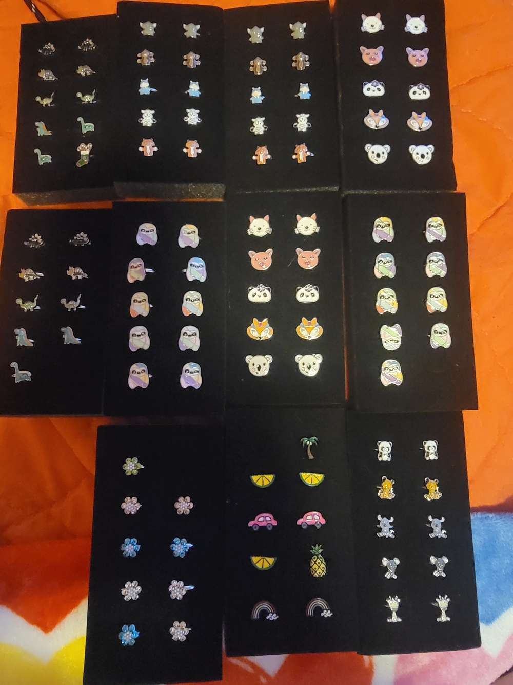 110 Paparazzi Cute Animal & Motif Kids Rings - Pastel Multi